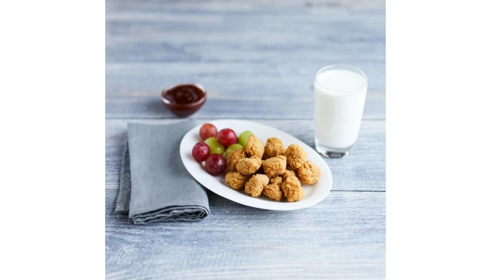 Tyson® Fully Cooked Whole Grain Breaded Popcorn Chicken Bites® Chicken Chunks CN, 0.257 oz. _image_1