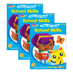 TREND School Skills Wipe-Off&reg; Book Wipe-Off&reg; Book, 28 pgs, Pack of 3 T-94231-3