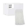 Boardwalk, Premium, 20oz, Cut-End, 1" Headband, Rayon, White, Wet Mop