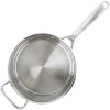 4 ¼-quart Intrigue® stainless steel saucepan with helper handle