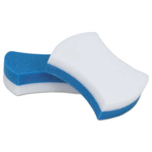 3M, Scotch-Brite, Easy Erasing Pad 4004CC, Bowtie, 2.8"x4.5", Blue