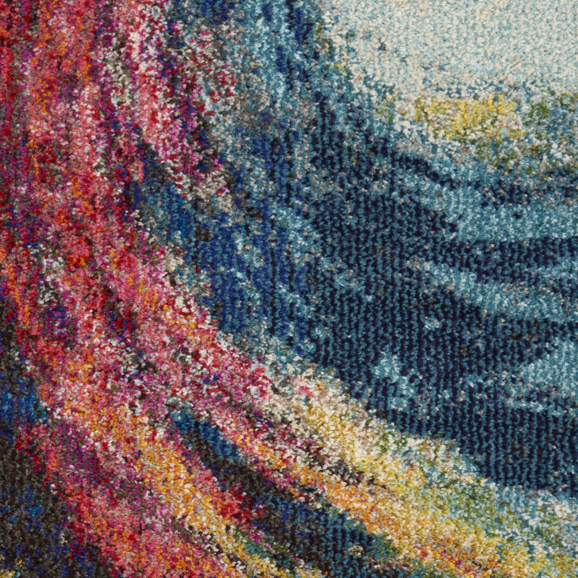Nourison Celestial 2'2" x 7'6" Wave Modern Indoor Rug