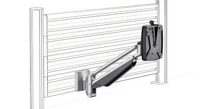 Designed for Novus toolbars and SlatWalls.