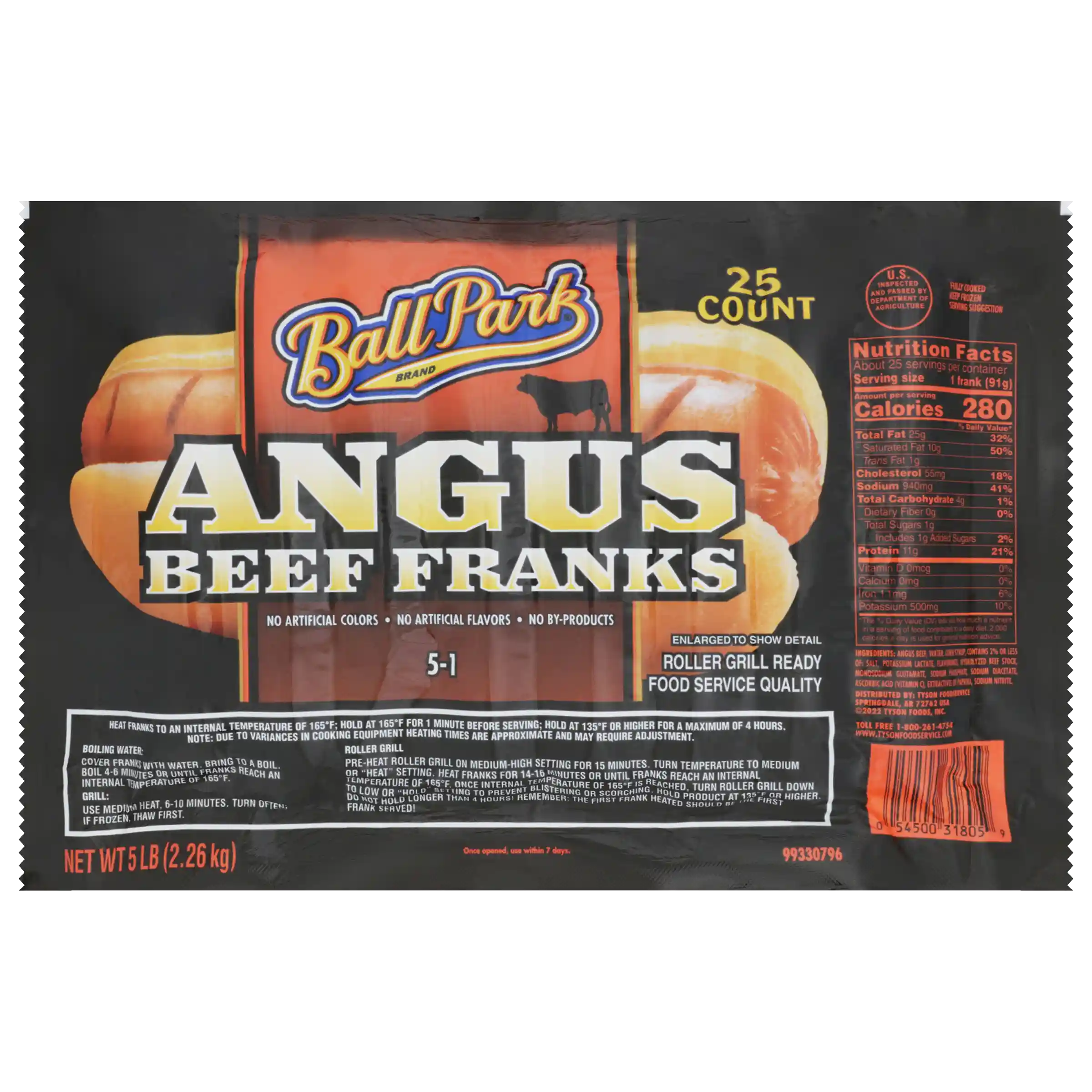 Ball Park® Angus Beef Franks, 5:1_image_3