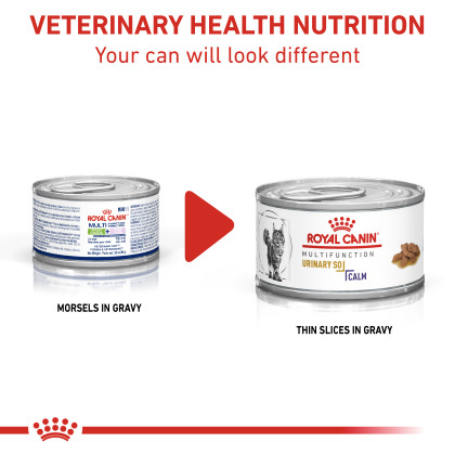 Royal Canin Veterinary Diet Feline Urinary SO + Calm Canned Cat Food