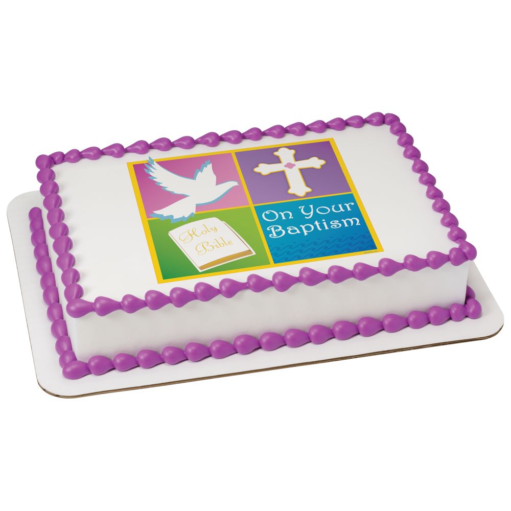 Image Cake On Your Baptism