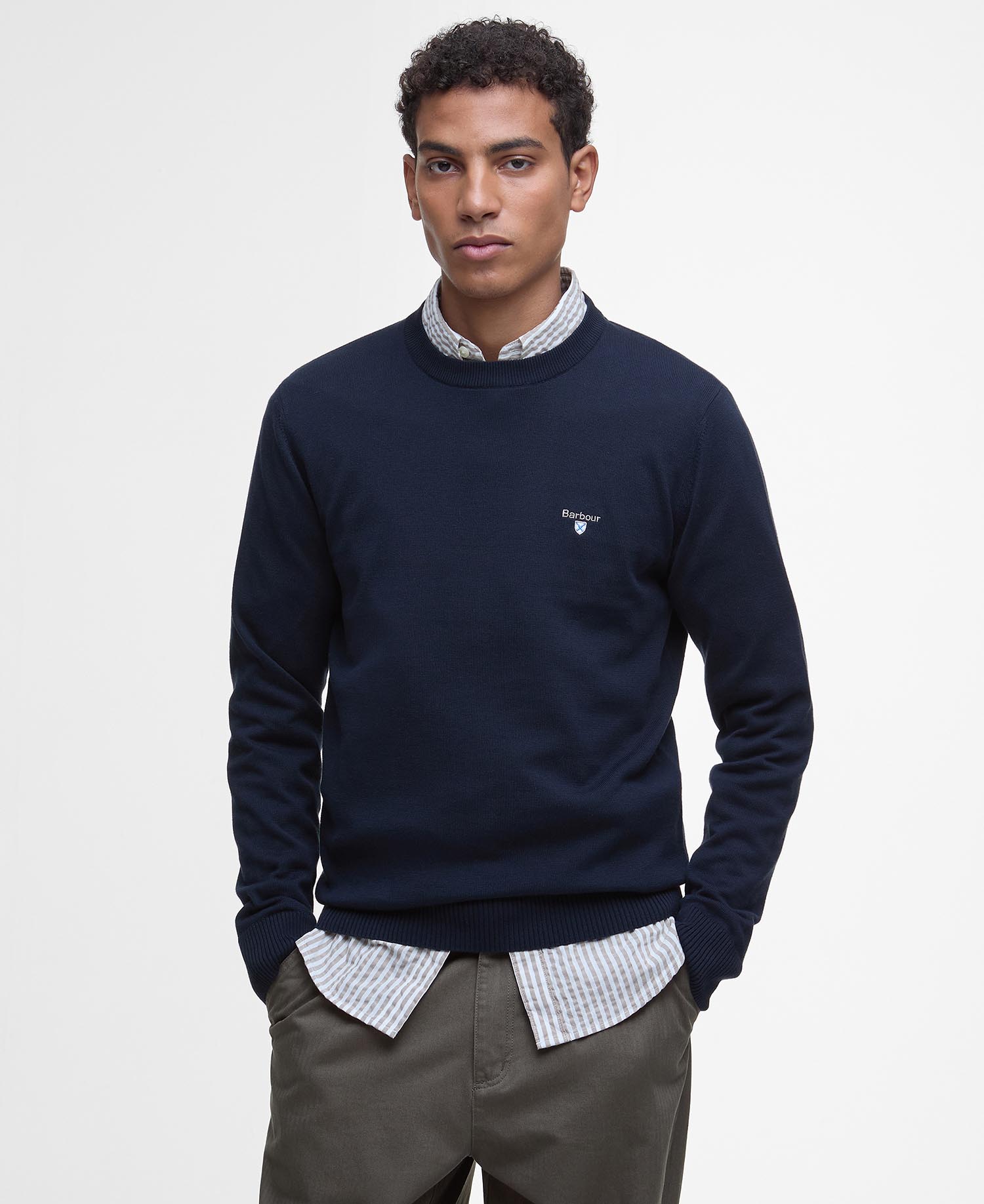 Lingwood Compact Crew Neck Jumper image number 0