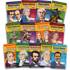 Presidents, Explorers and Inventions Set - Set of 13 Books