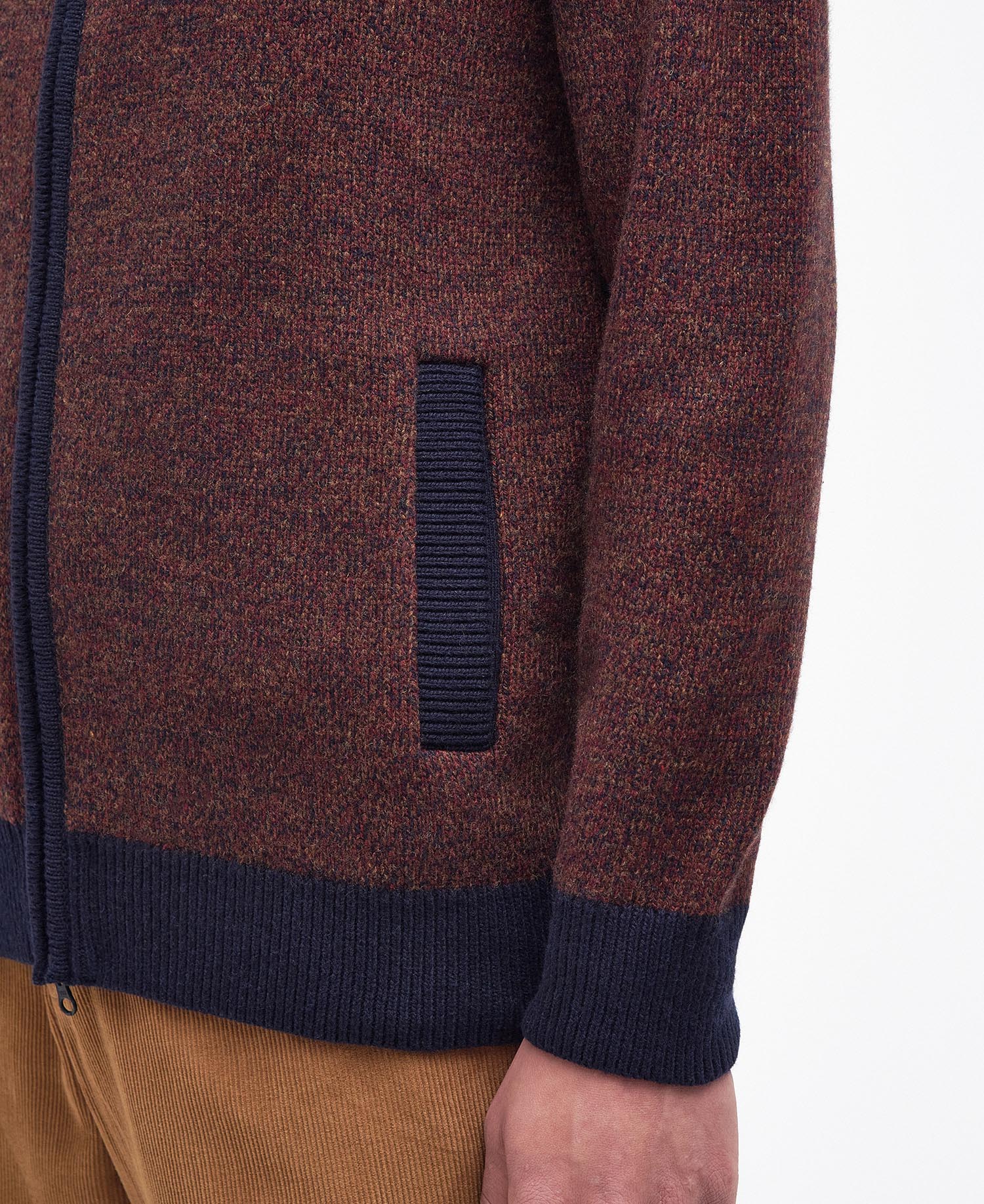 Longhirst Zip-Up Jumper image number 5