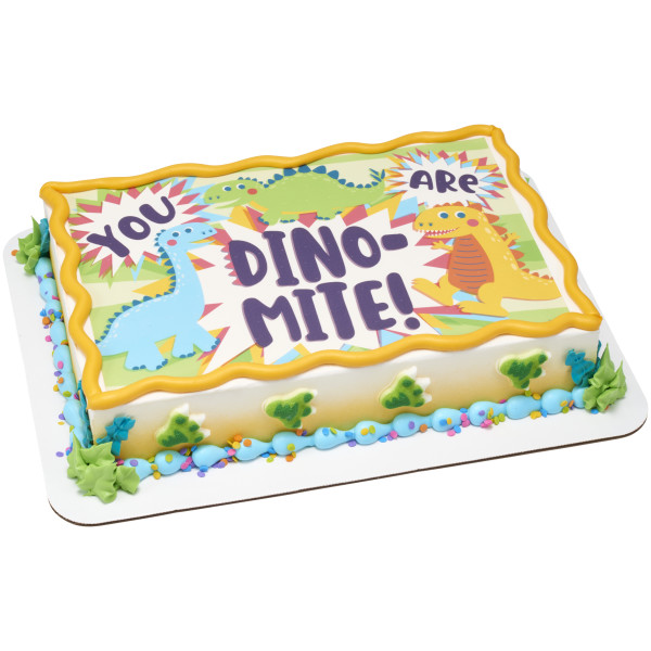 You Are Dino-Mite! PhotoCake® Edible Image®