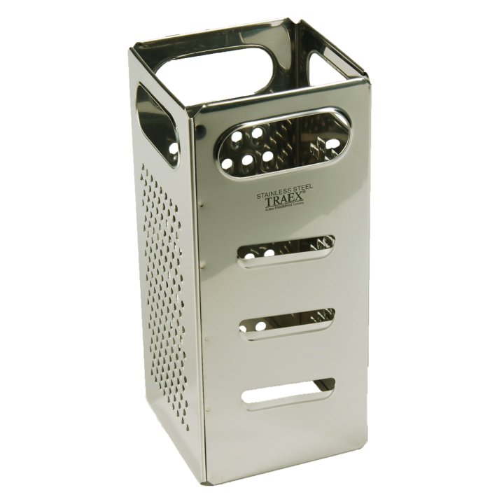 Traex® Dripcut™ four-sided box grater