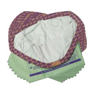 ProTeam, 3 qt. Intercept Micro Filter Bag, Open Collar (10 pack)