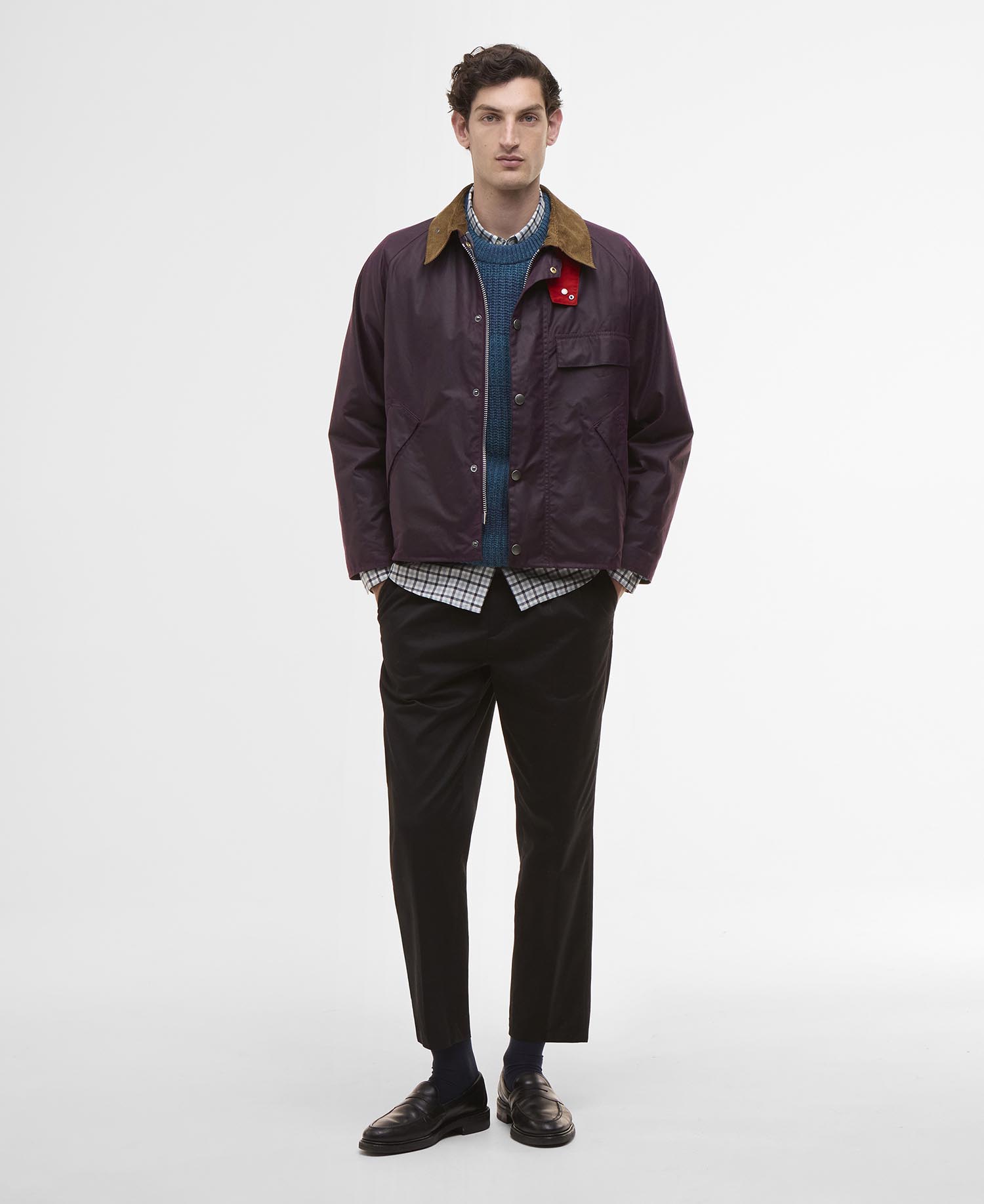 Paul Smith loves Barbour Transport Waxed Jacket image number 3