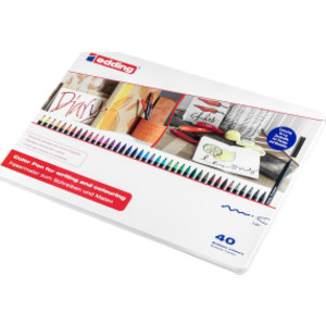 1300 Series Color Markers, Medium, Assorted Colors, Set of 40