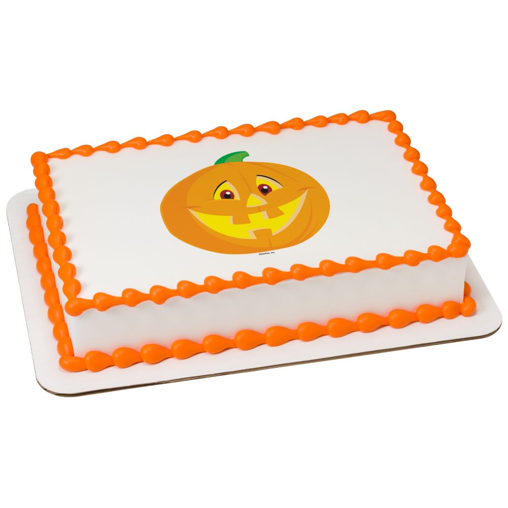 Image Cake Smiling Pumpkin