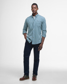 Merryton Tailored Long-Sleeved Shirt Pale Apple