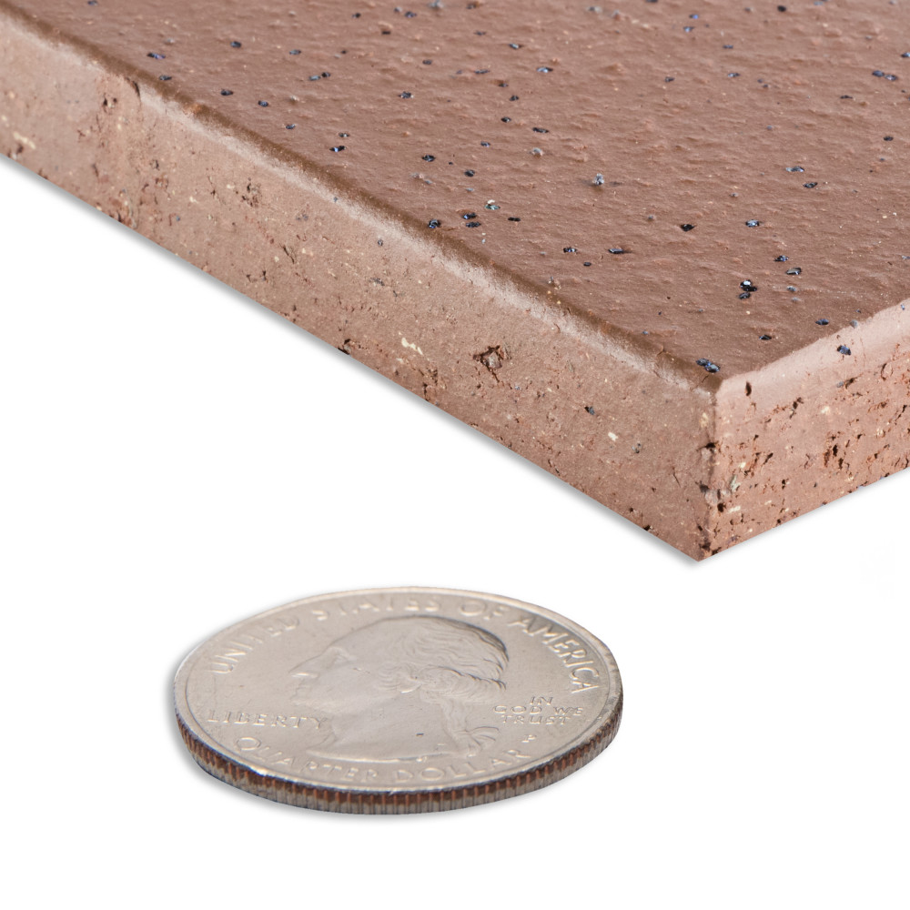 Lincoln Quarry Abrasive Mayflower Red 7-5/8 in. x 7-5/8 in. Ceramic Floor and Wall Tile