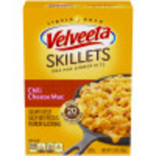 Velveeta Cheesy Skillets Chili Cheese Mac Dinner Kit 11.3 oz Box