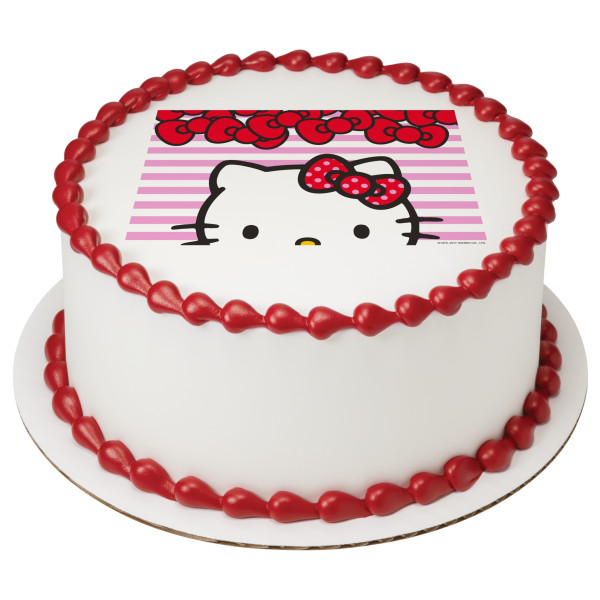 Hello Kitty® Big Smiles PhotoCake® Edible Image®