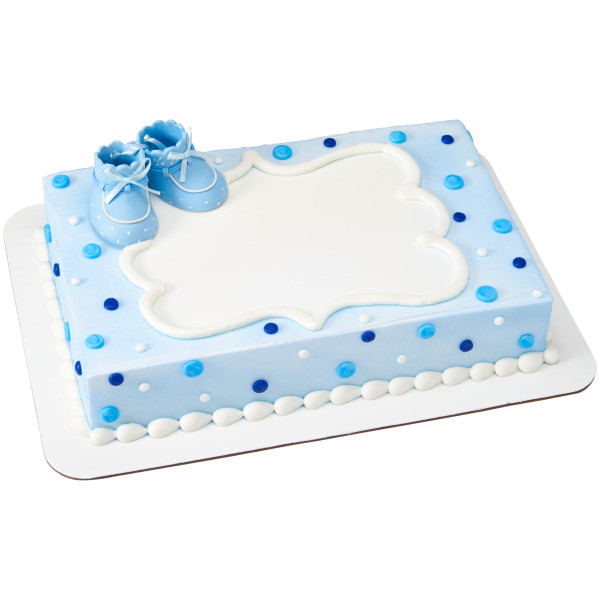 Blue Baby Booties DecoSet®