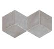 Mud Grey 6×10 Diamond Field Tile Matte