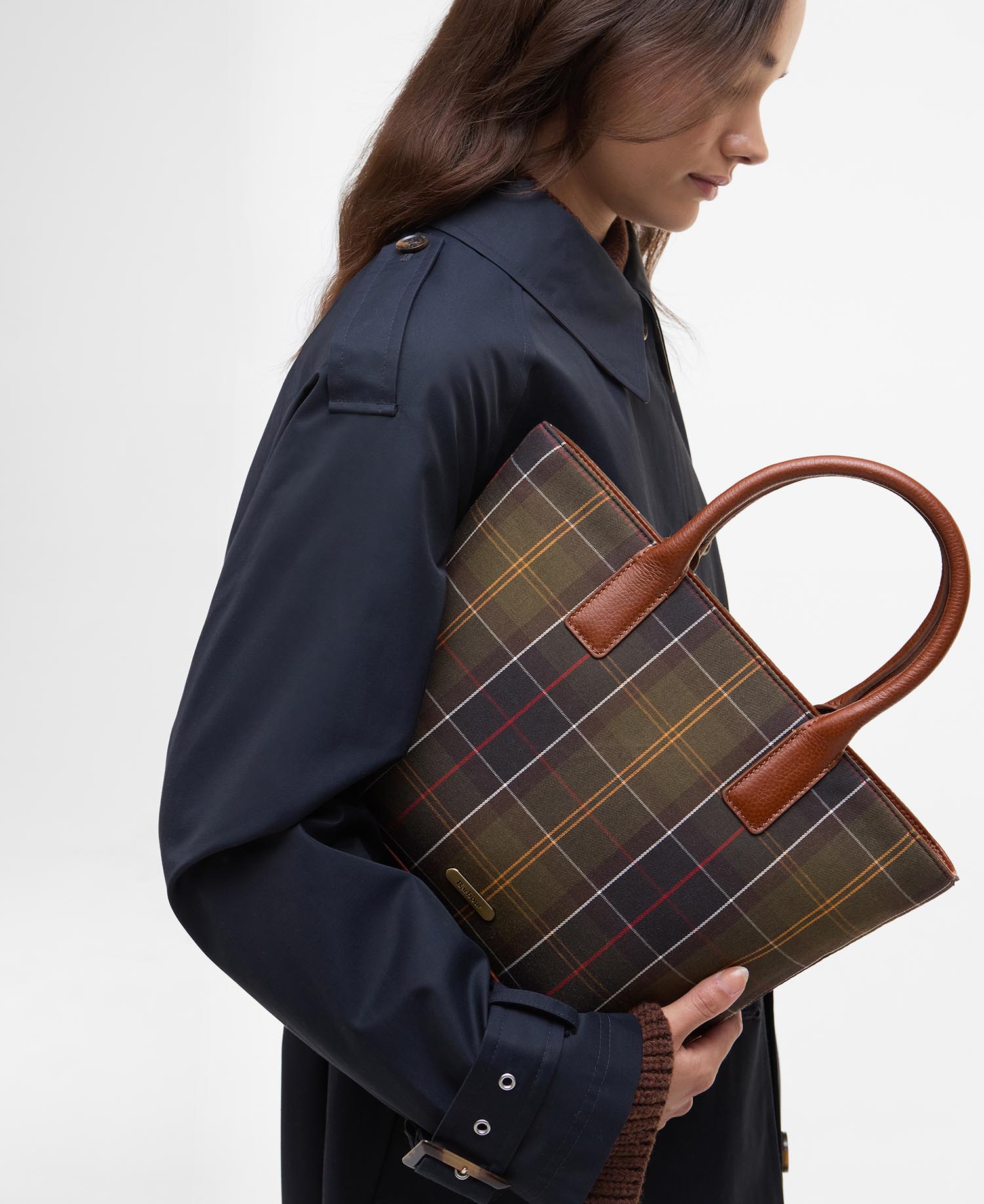 Birch Tartan Tote Bag image number 1