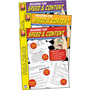 Reading for Speed & Content 3-Book Set