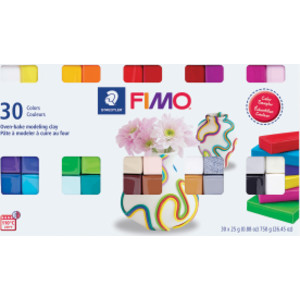FIMO&reg; Soft Modeling Clay, 0.88 oz, Assorted Colors, Set of 30