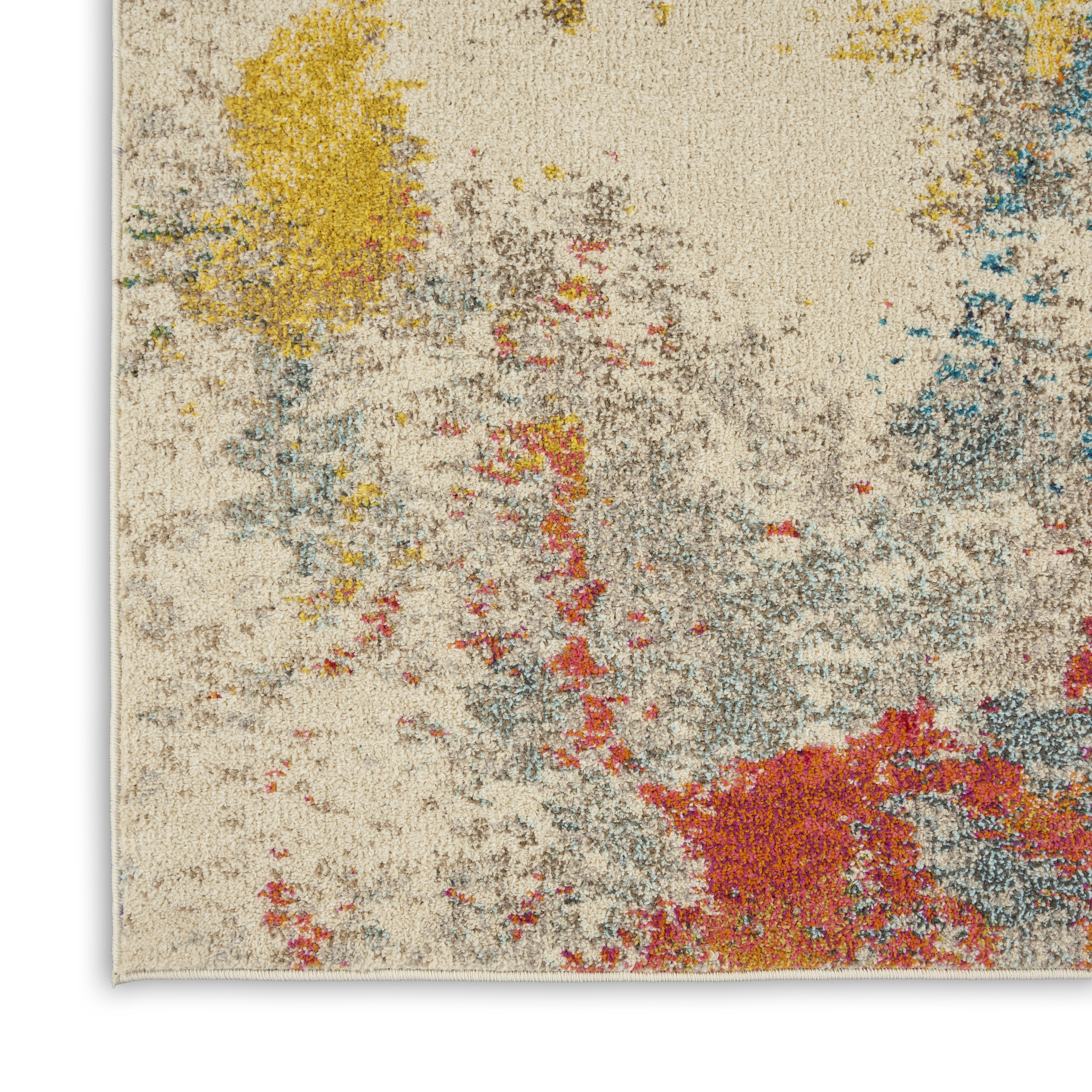Nourison Celestial 7' x 10' Ivory Multicolor Modern & Contemporary Indoor Rug