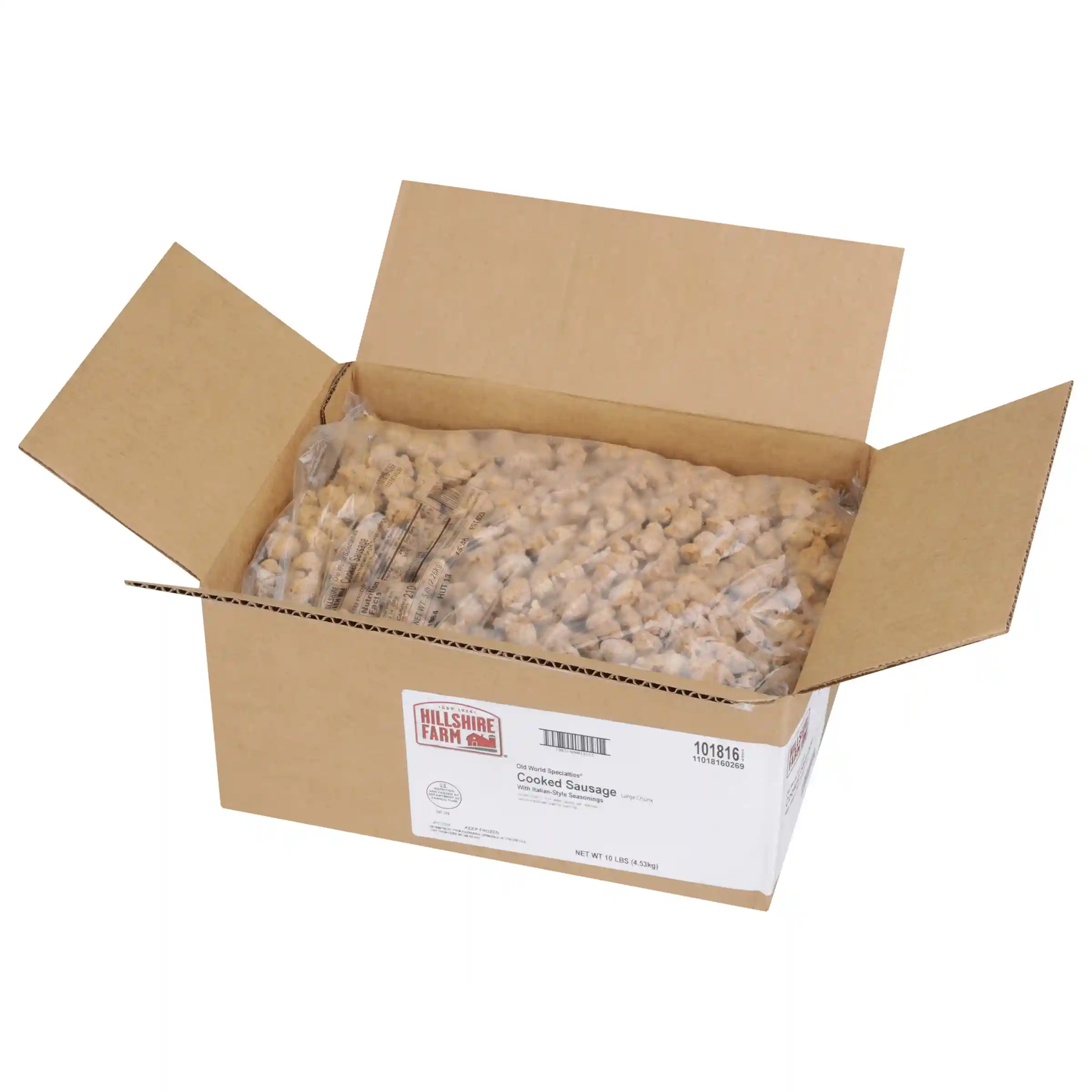 Hillshire Farm® Old World Specialties® Italian-Style Sausage, Large Chunk, 14 Pieces per Ounce_image_4
