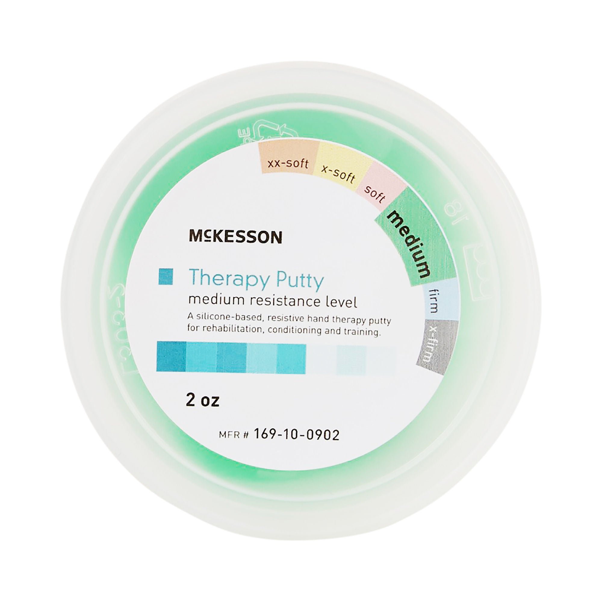 McKesson Therapy Putty, Green, Medium, 2-ounce Container