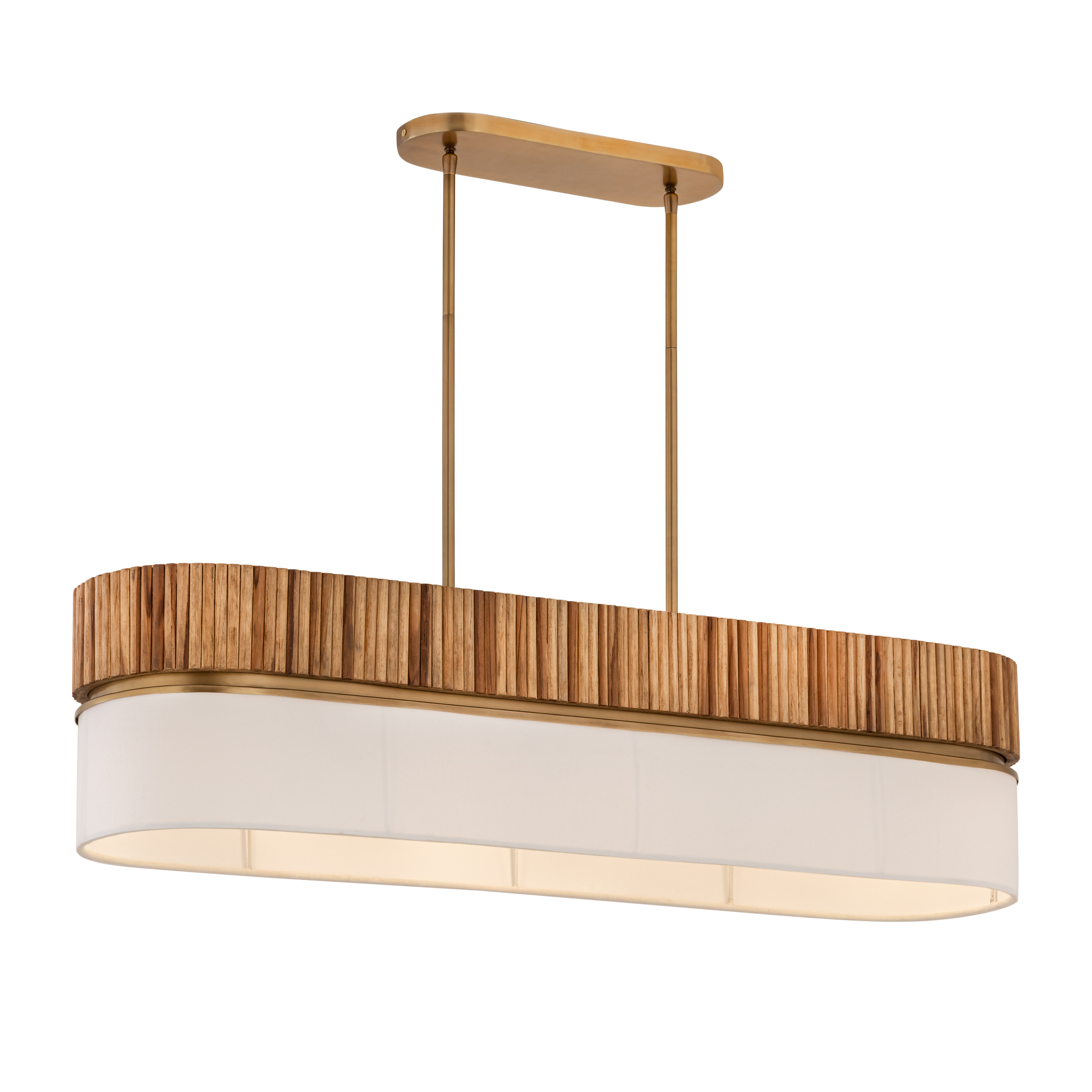 Nebri 42.5" 5-Light Linear Chandelier