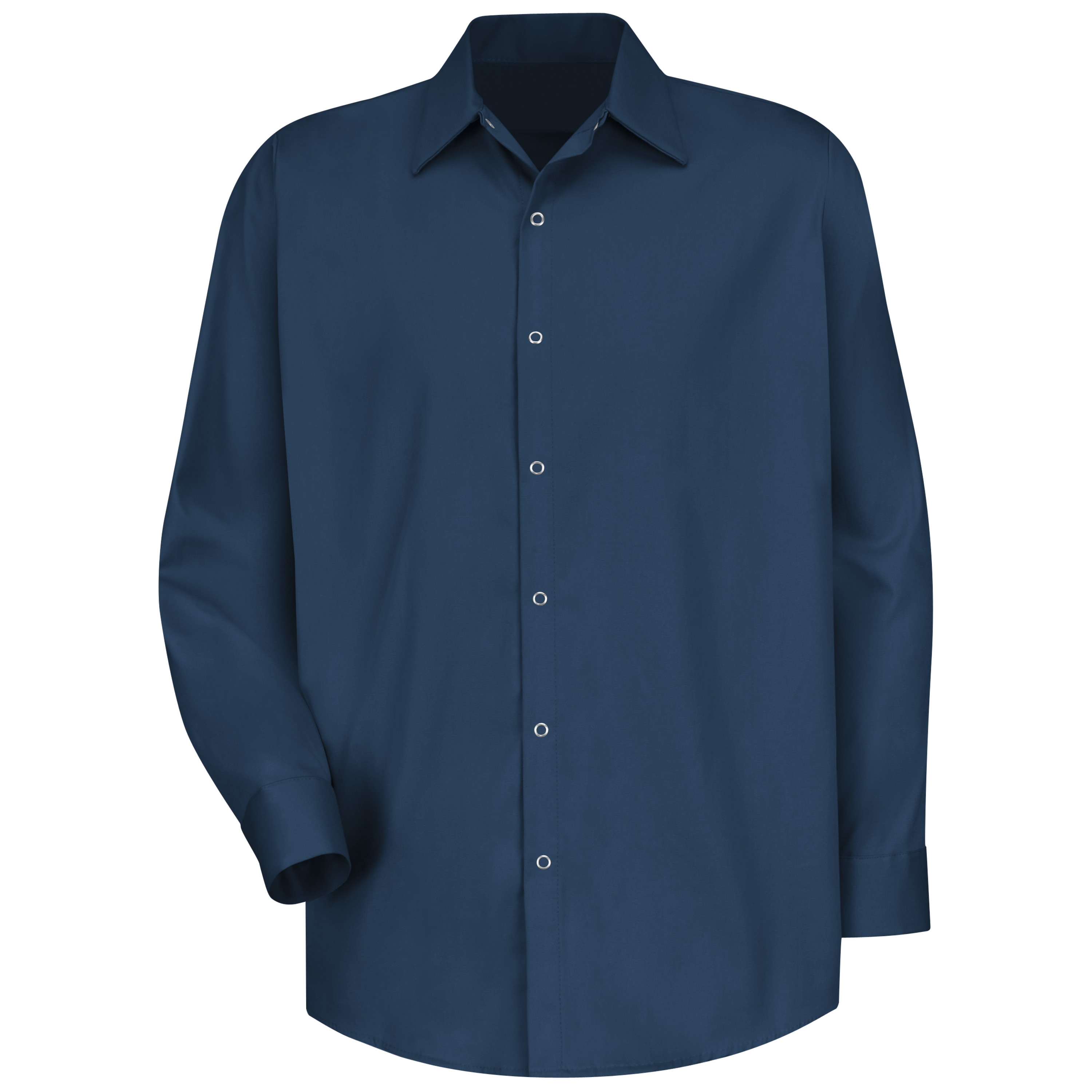 Red Kap Men's Long Sleeve Specialized Cotton Work Shirt - Picture 6 of 7