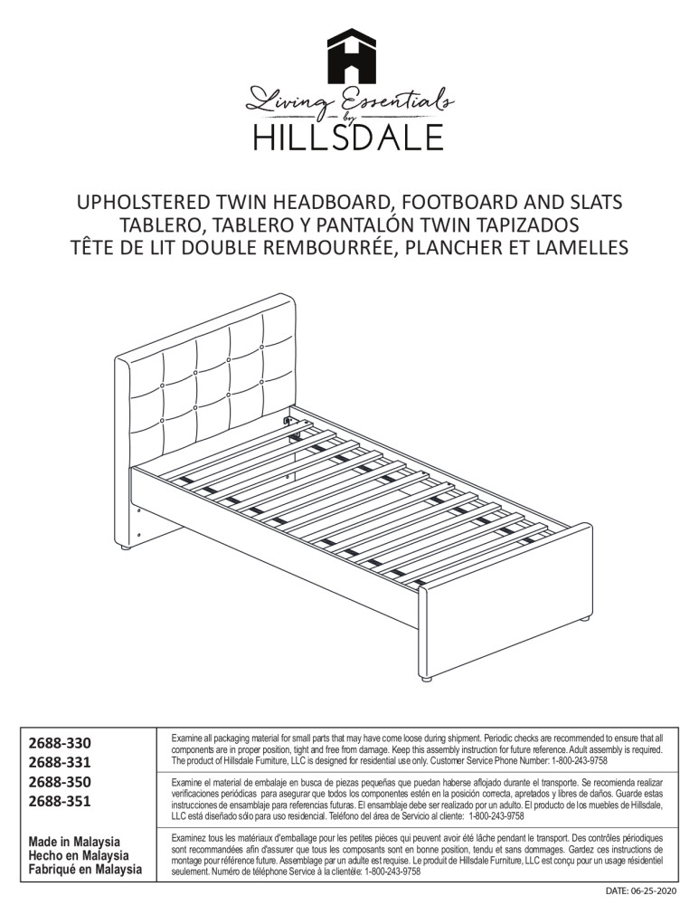 Emory Upholstered Twin Platform Bed With Trundle, Charcoal, By ...