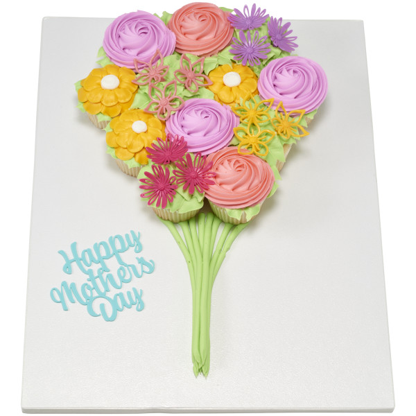 Flowers Assortment Cupcake Rings