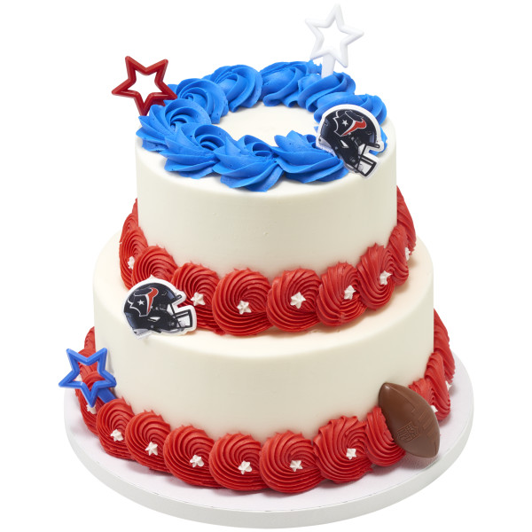 NFL Team Helmet Cupcake Rings