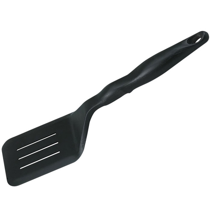 Slotted nylon turner in black