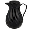 64-ounce Swirlserve® hot-n-cold insulated beverage server in black
