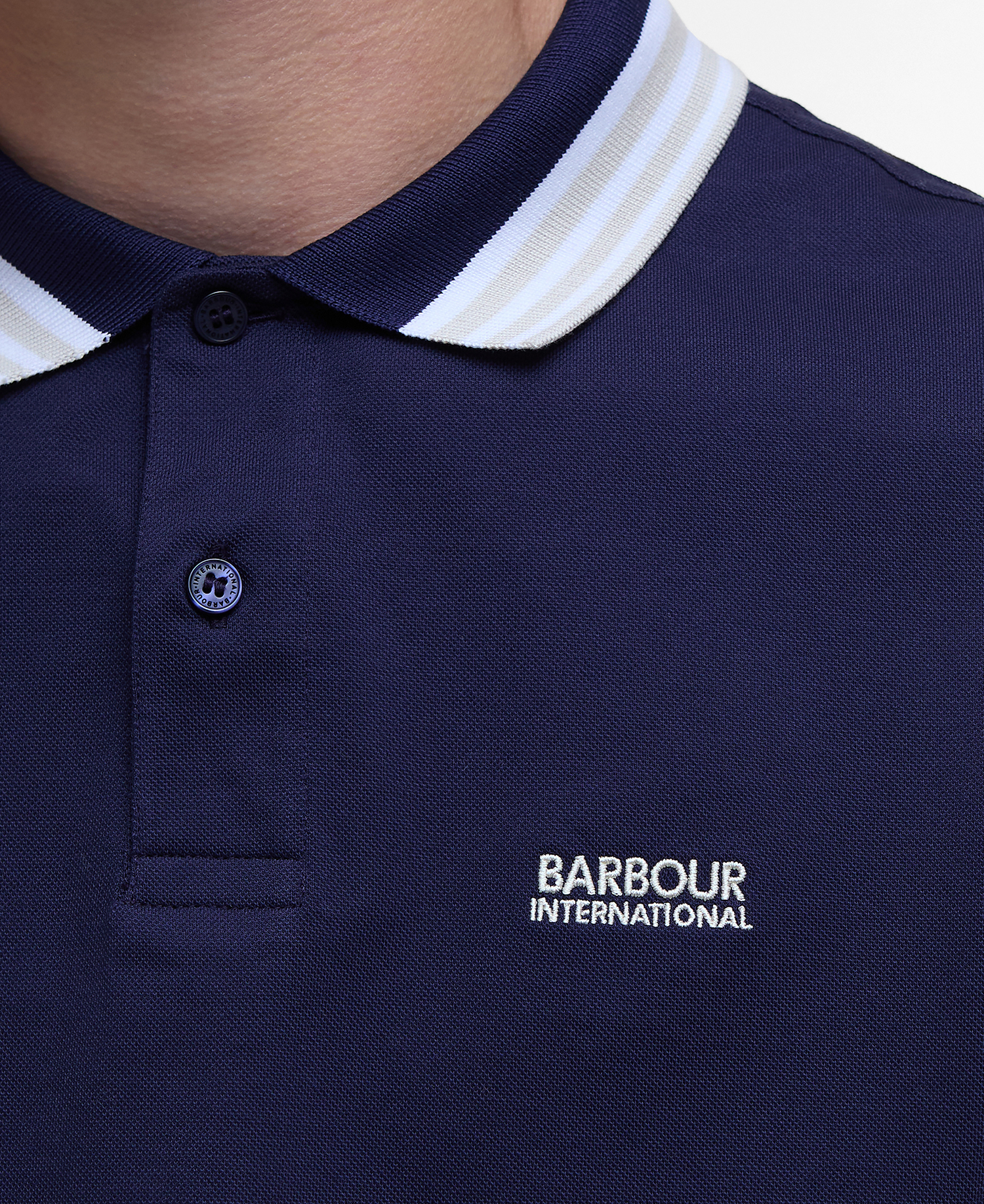 Poloshirt Caleb Tipped Short-Sleeved image number 4