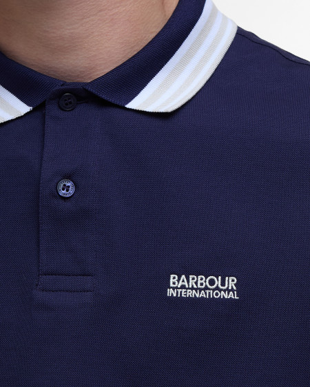 Poloshirt Caleb Tipped Short-Sleeved