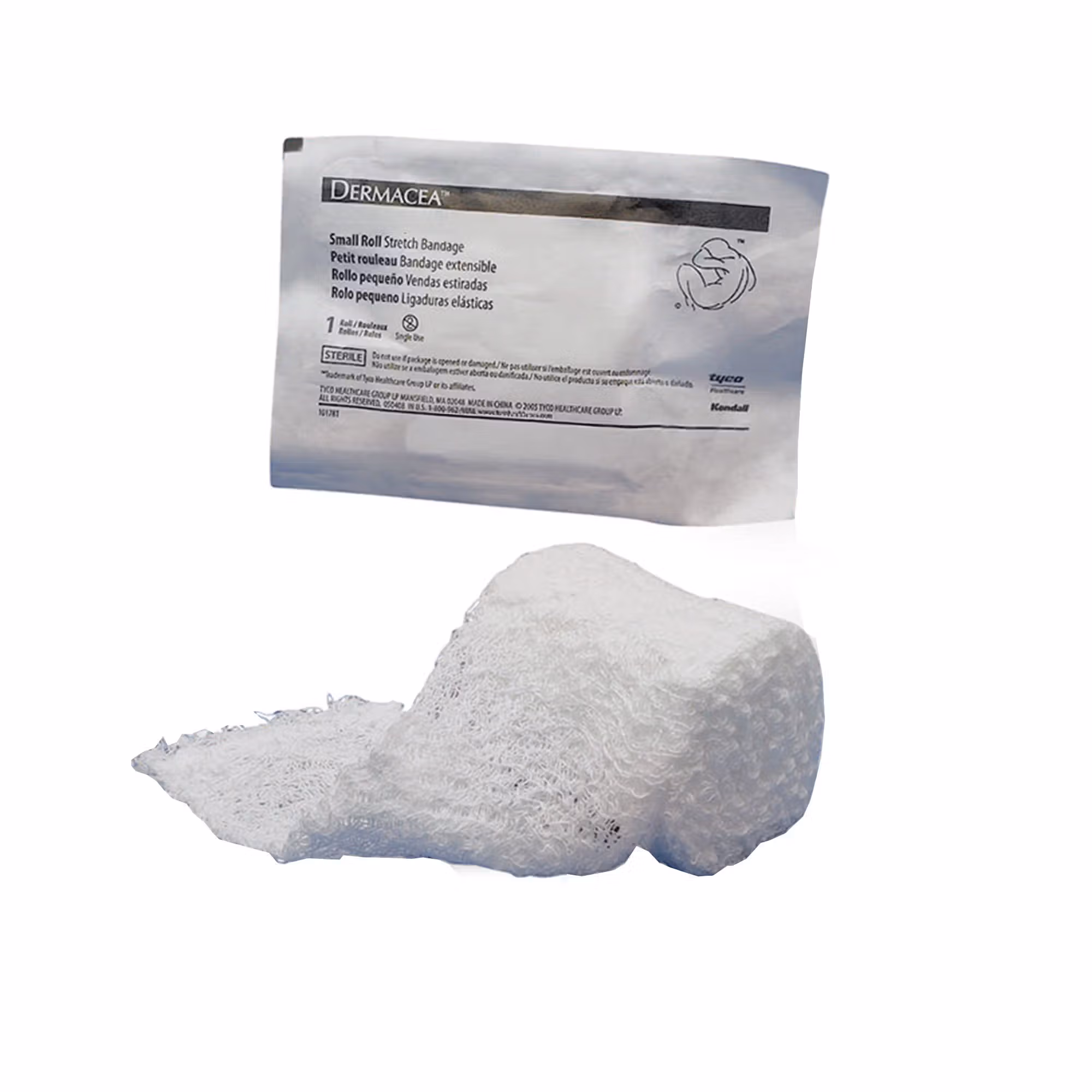 Dermacea™ Sterile Fluff Bandage Roll, 2-1/4 Inch x 3 Yard, 6-Ply