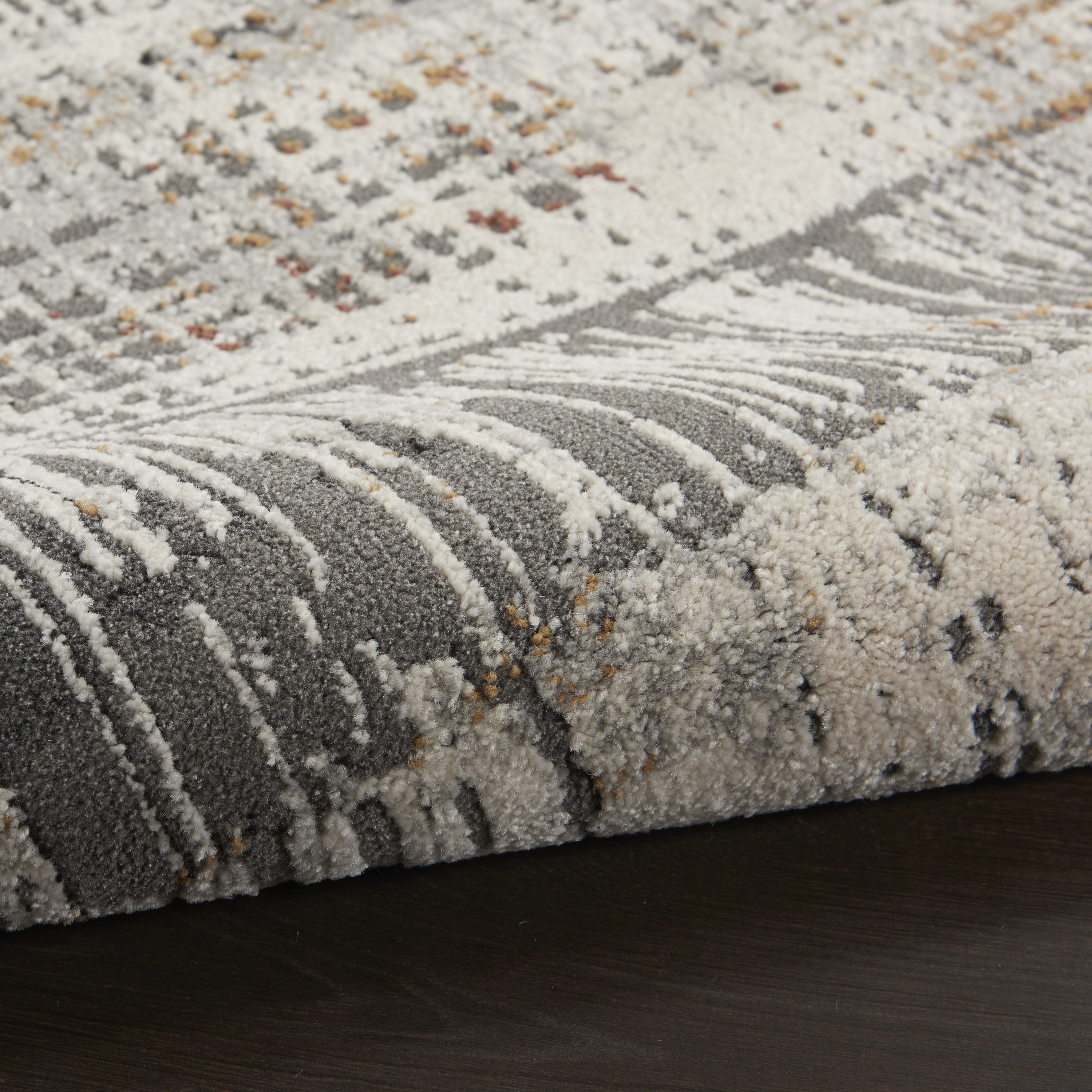Nourison Tangra 5'3" x 7'3" Multicolor Modern Indoor Rug