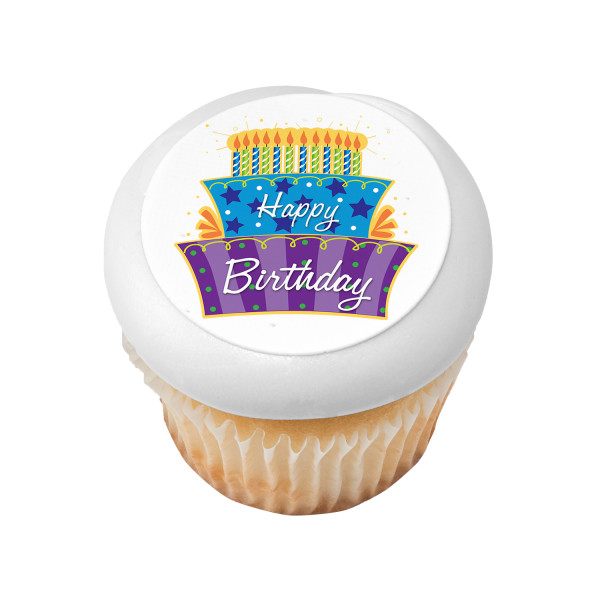 Birthday Cake PhotoCake® Edible Image®
