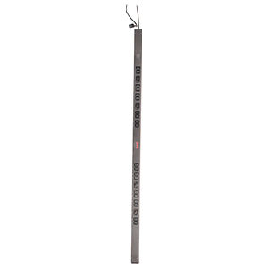 Rack PDU, Basic, 16A, 230V, 50/60 Hz, 10 ft. Cable, Black, 63.74 H x 2.20 W x 1.73 D in.