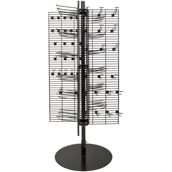 Black Full Floor Spinner Candle Rack
