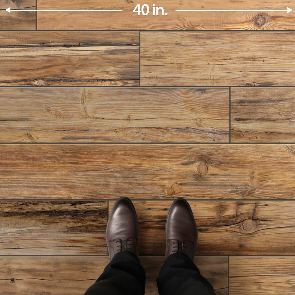 Kings Wild 7-5/8 in. x 47-5/8 in. Porcelain Floor and Wall Tile