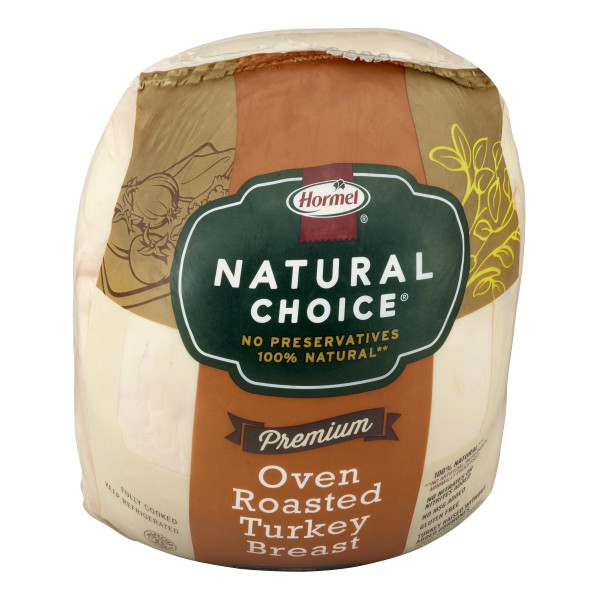 NATURAL CHOICE(r) Premium Turkey Breast, Oven Roasted, 2 pc . C1C1 - Front Center In Package (Hi Res)