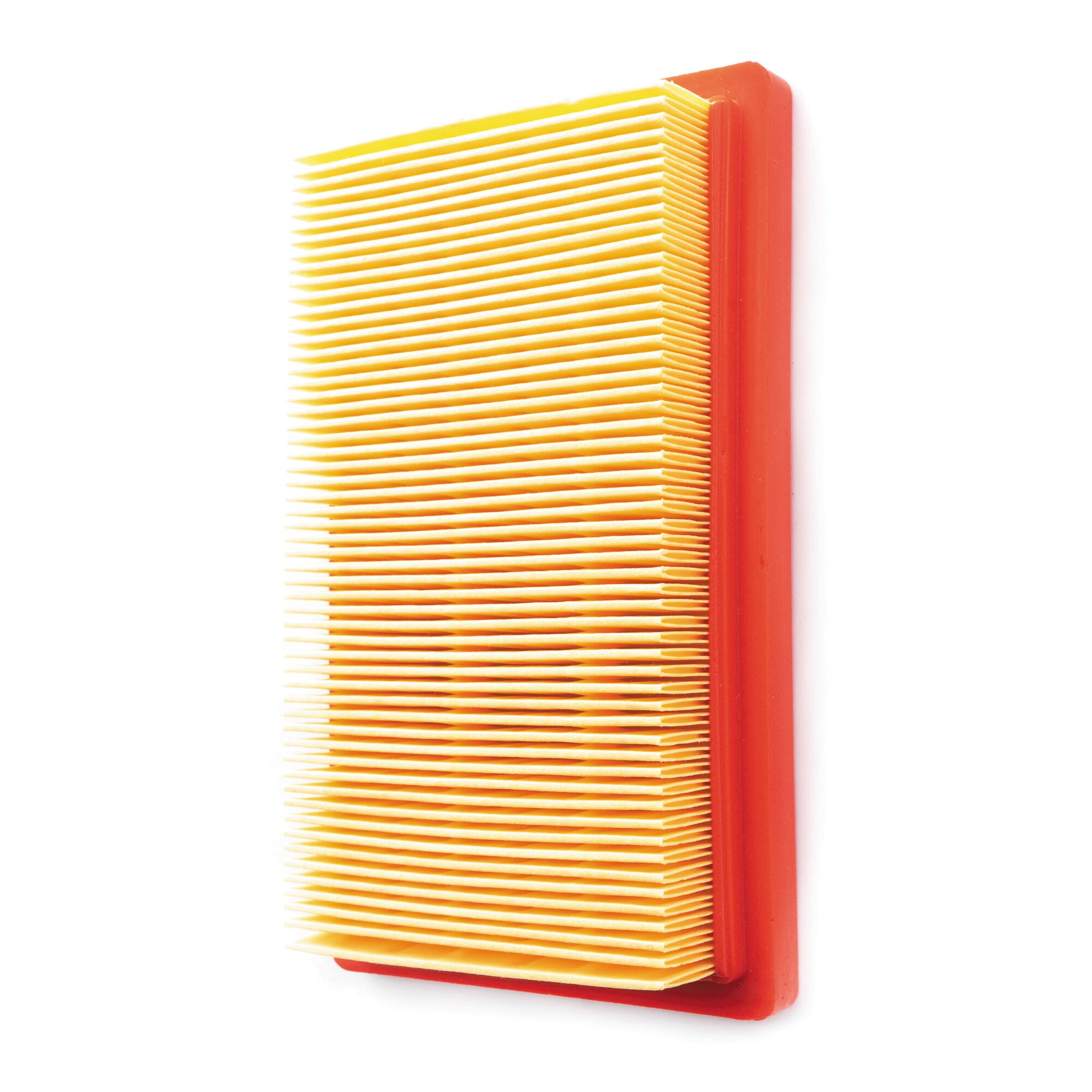 Left profile of air filter.