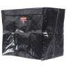 Rubbermaid Commercial, Executive Series™, Collapsible X Cart Replacement Bag, 8 Bushels, Black