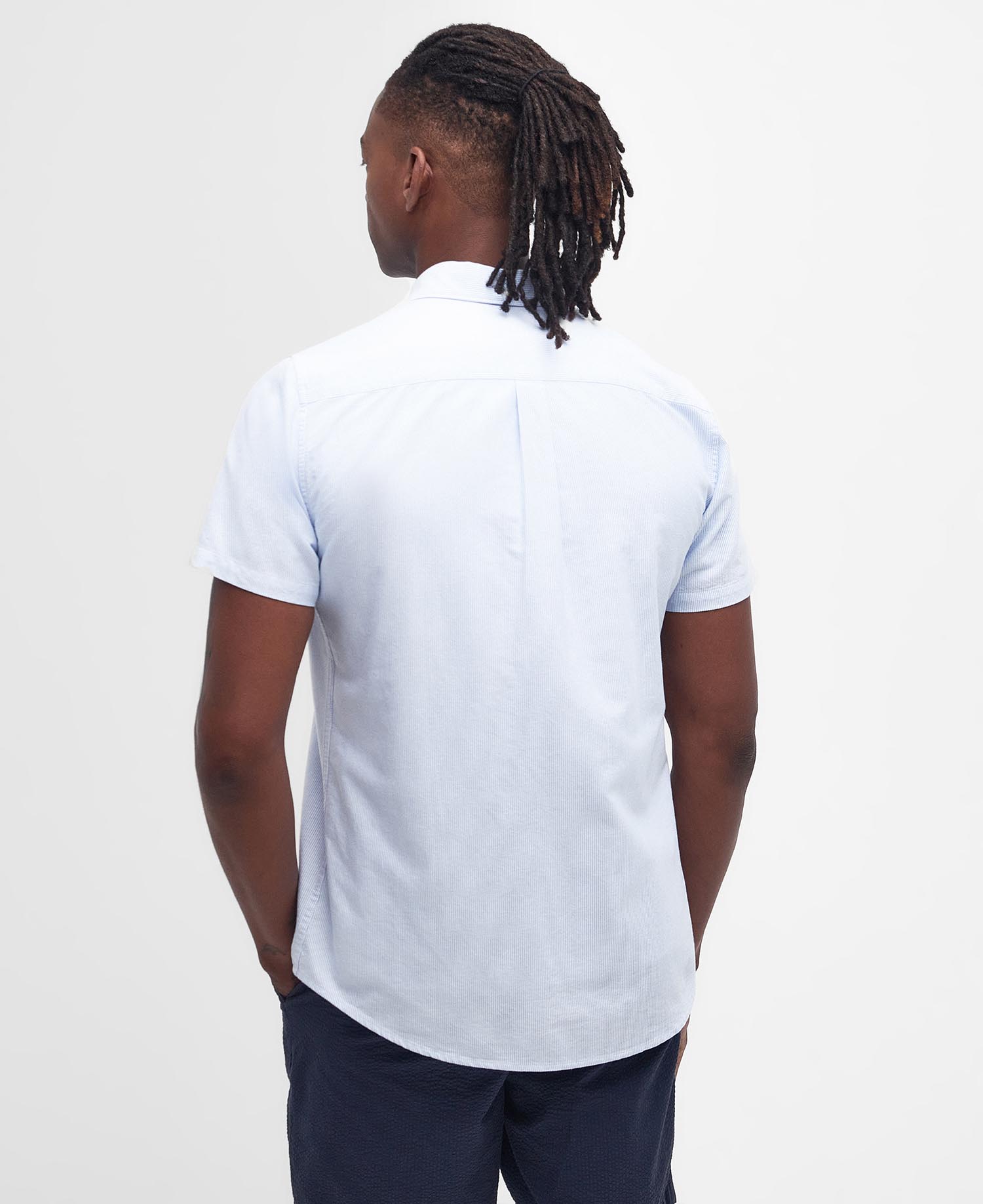 Camicia leggermente aderente Oxtown con motivo a righe image number 2